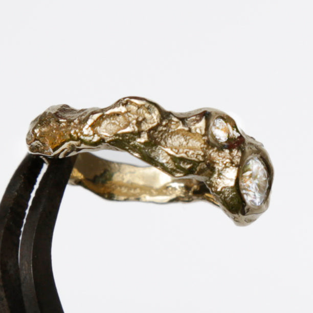 BIGGIESMALL GOLD RING