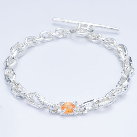 "CRUSTY" BRACELET W.  MANDARIN